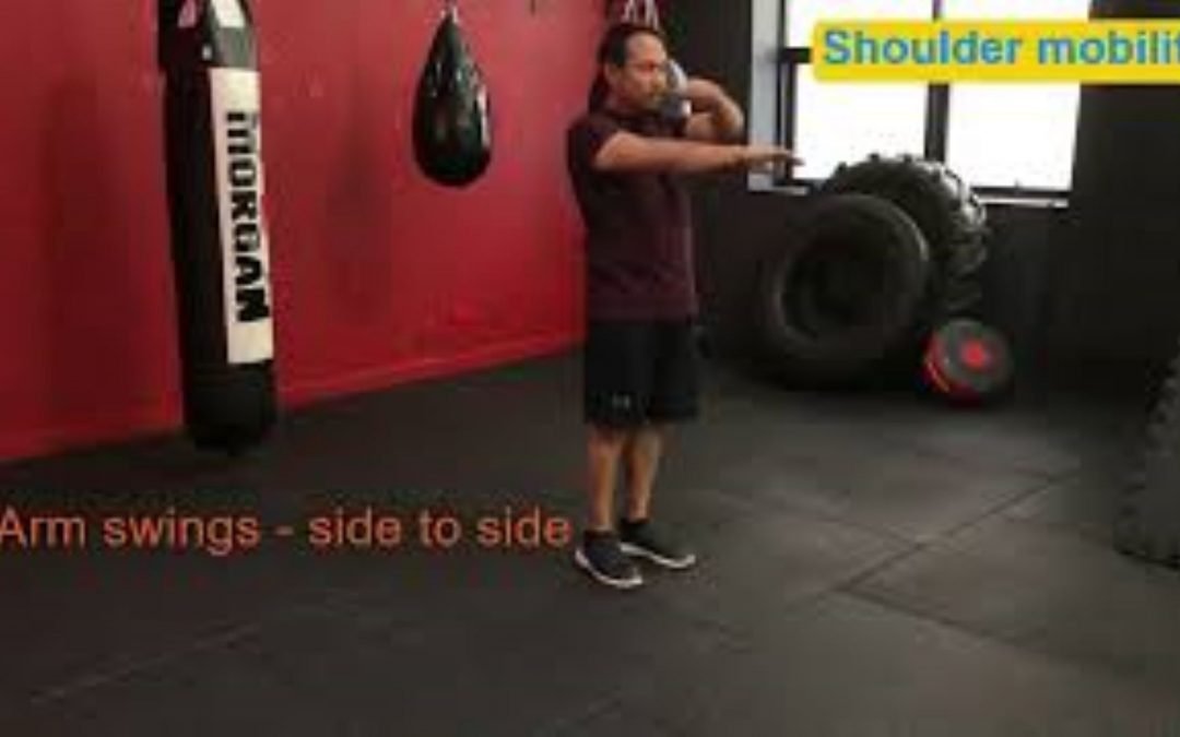 Shoulder swings (side to side)